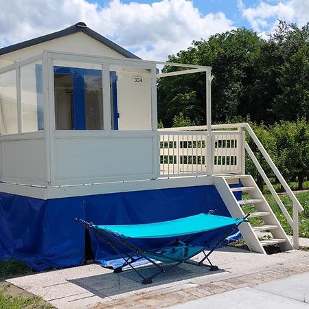 Voormalig Strandhuisje In Boomgaard In Hengstdijk Villa Exteriör bild