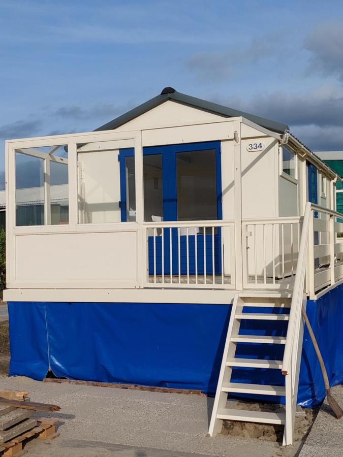 Voormalig Strandhuisje In Boomgaard In Hengstdijk Villa Exteriör bild